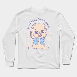 Hoppy Veterinarian   P R t shirt Long Sleeve T-Shirt